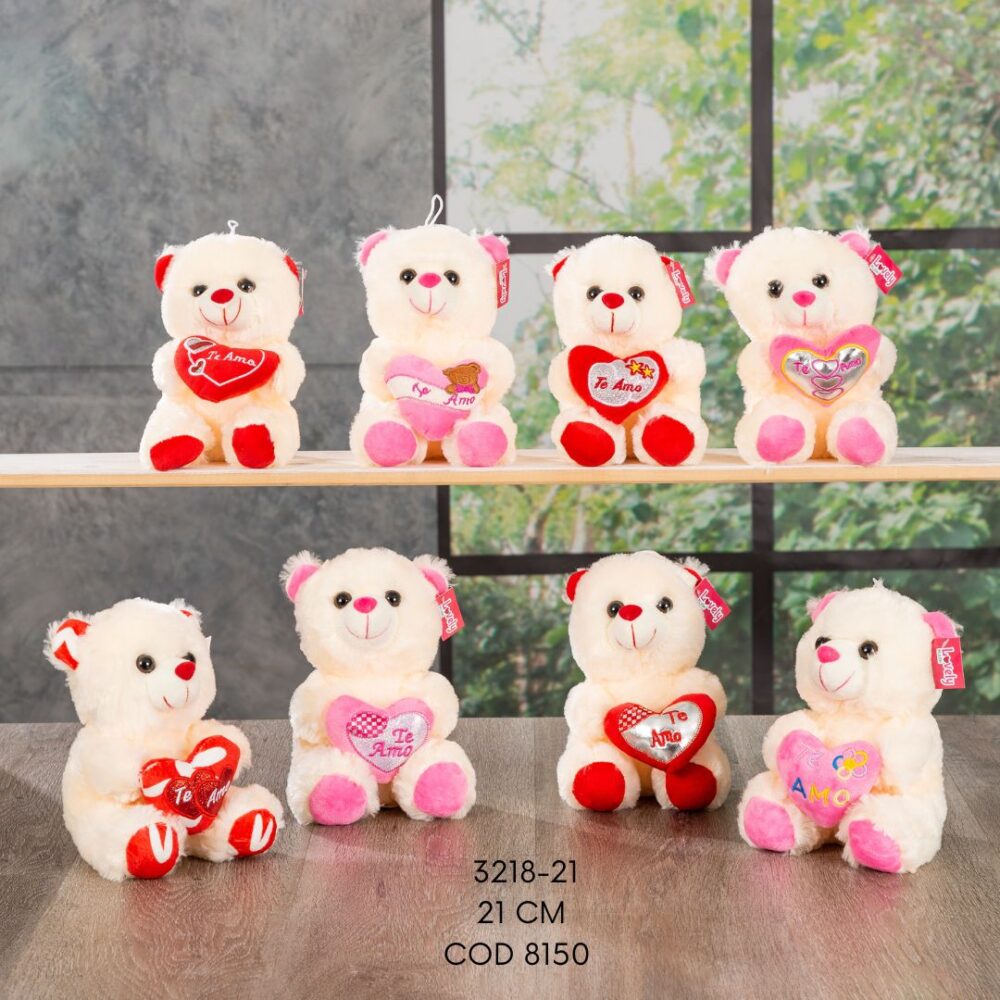 Oso Corazón 21cm - 3246-21