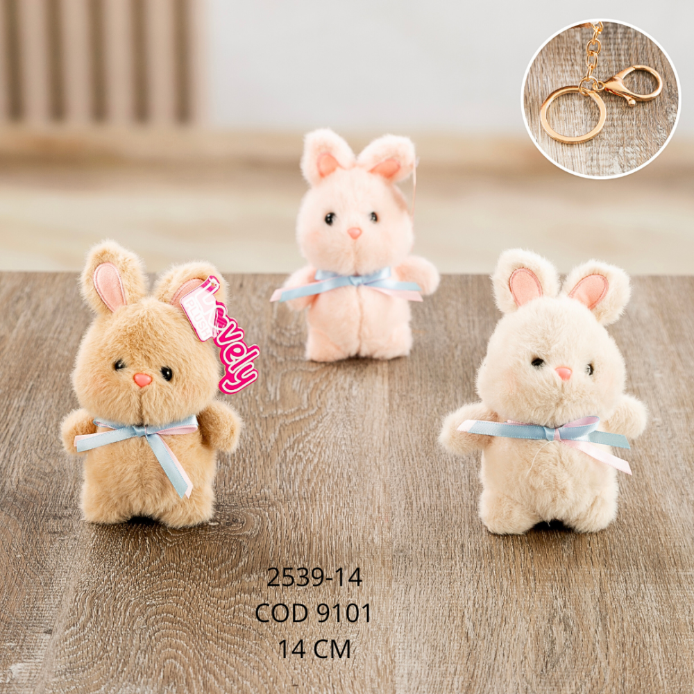 Llavero conejo 14cm - 2539-14