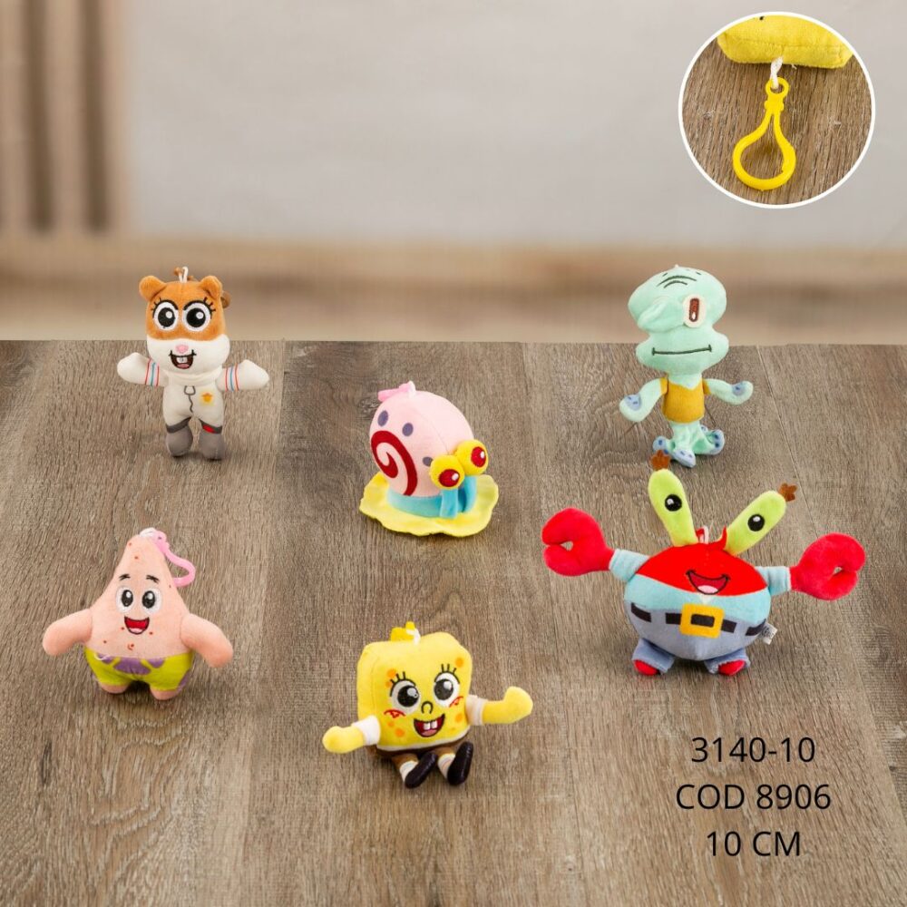 Llavero bob esponja 10cm - 3140-10