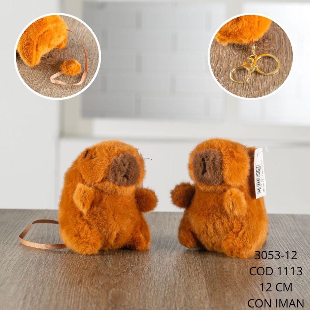 Llavero capibara 12cm - 3053-12