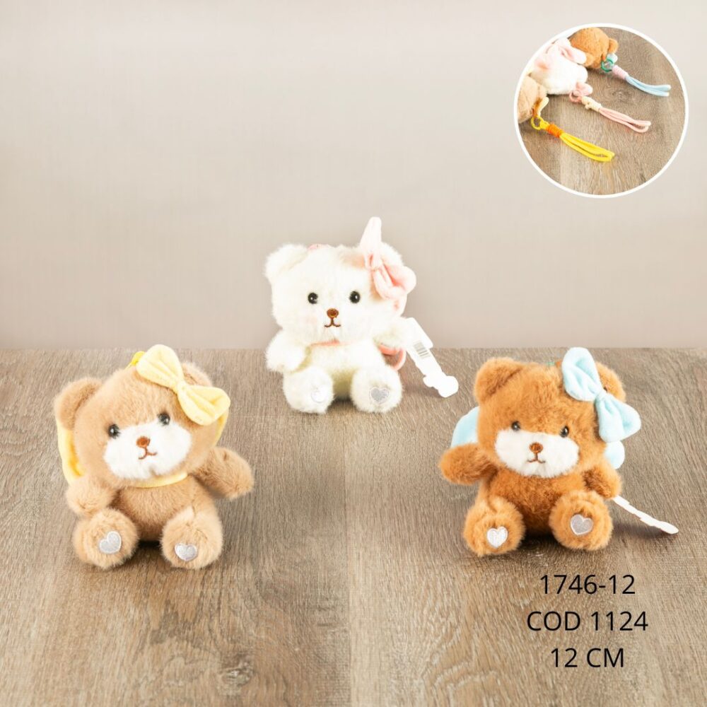 Llavero oso 12cm - 1746-12