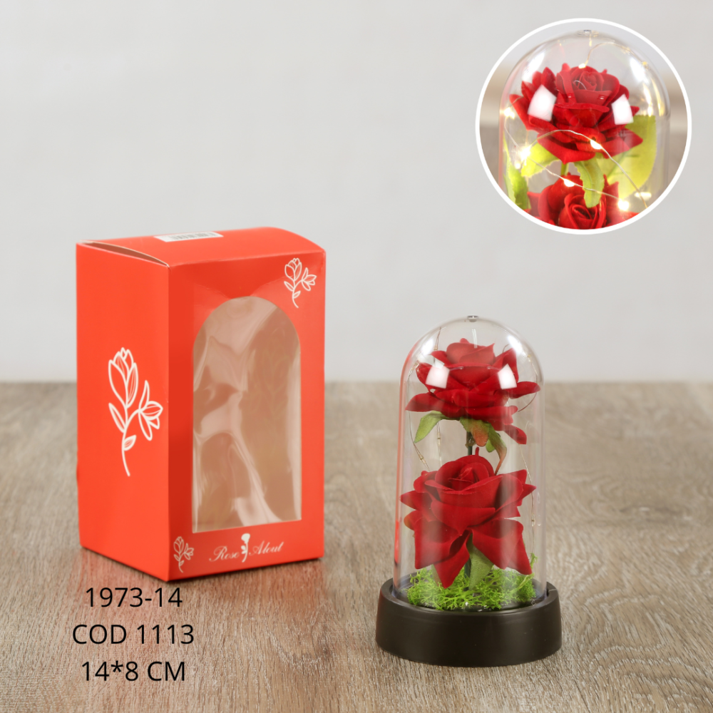 Rosa eterna 14*8cm - 1973-14