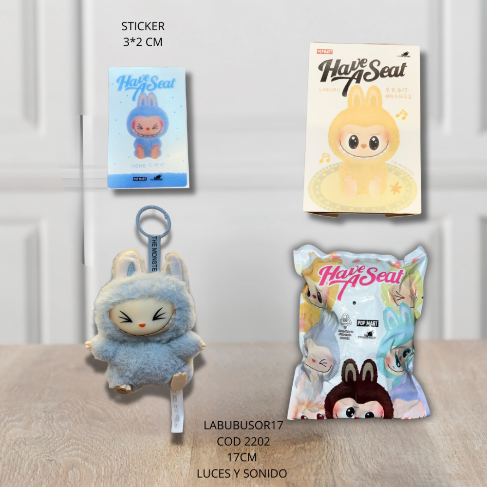 Labubu Sorpresa 17cm - LABUBUSOR17