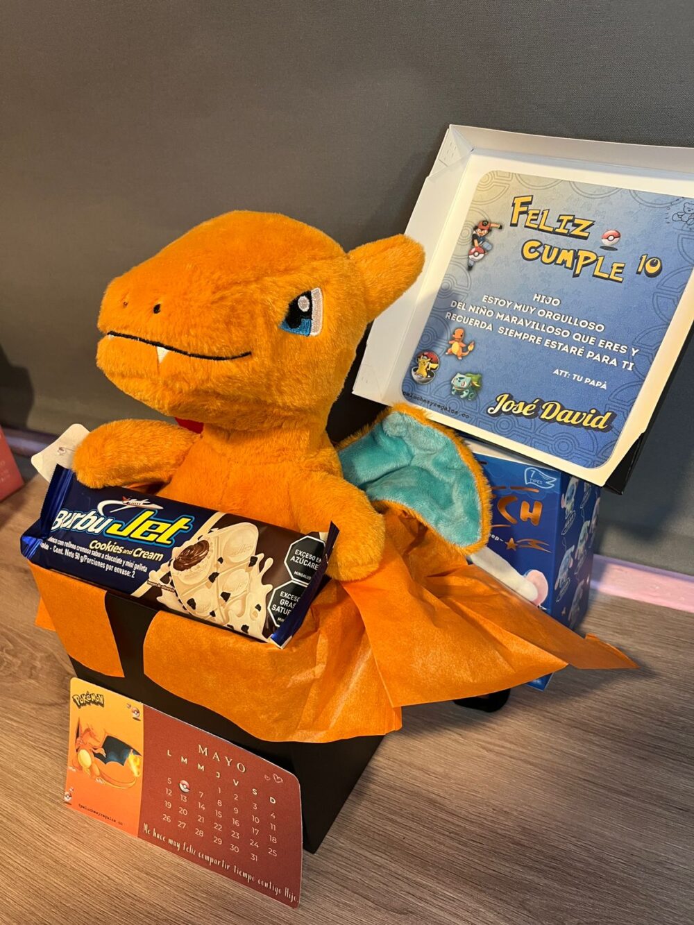 Combo Charizard 25cm - COMBOCAJA25