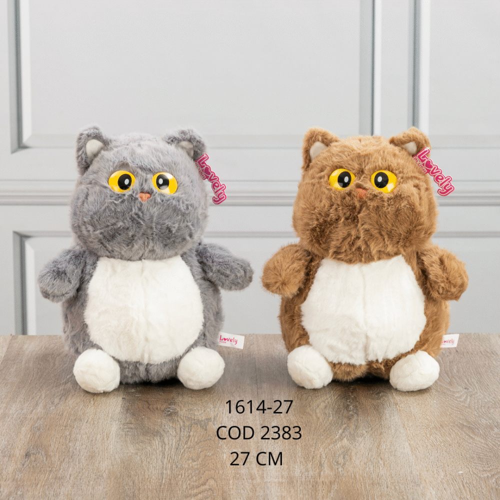 Gato afelpado 27cm - 1614-27