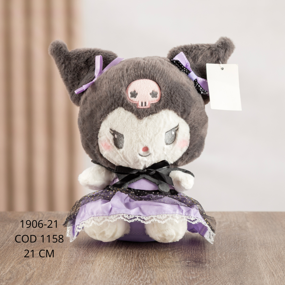 Kuromi moño 21cm - 1906-21