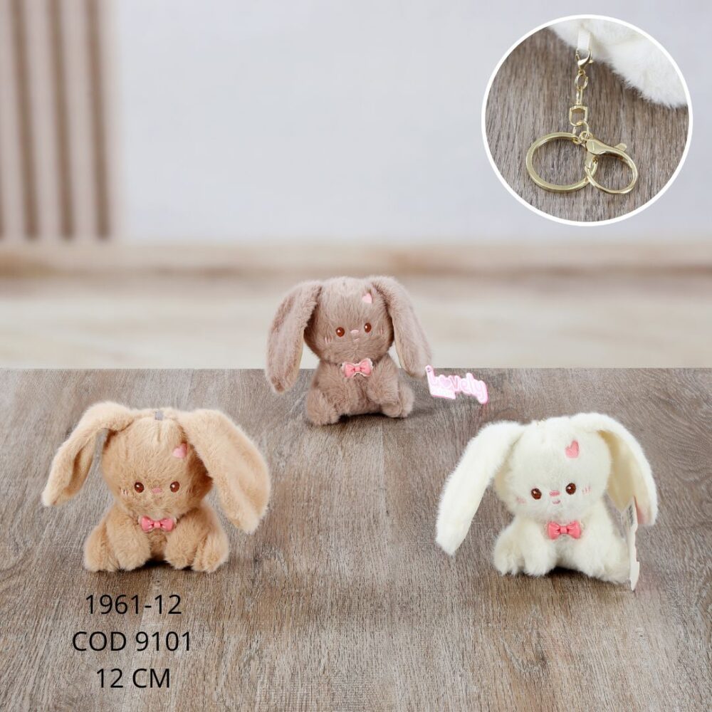 Llavero conejo 12cm - 1961-12