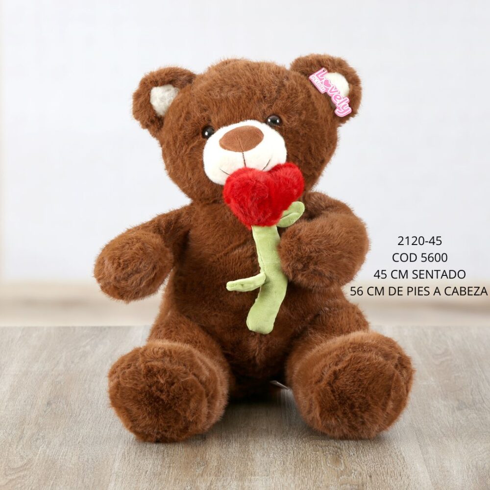 Oso corazón 45cm - 2120-45