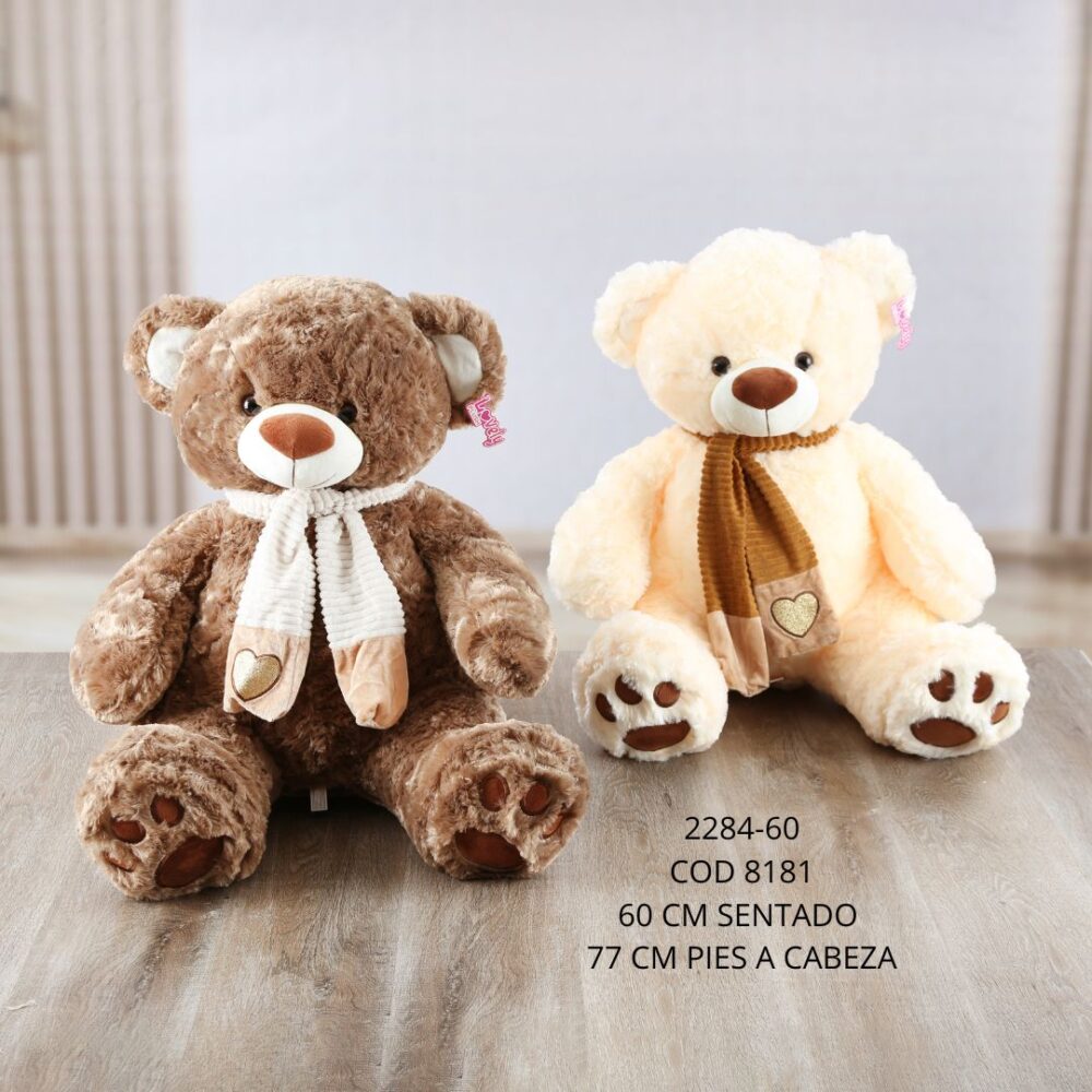 Oso bufanda 60cm - 2284-60