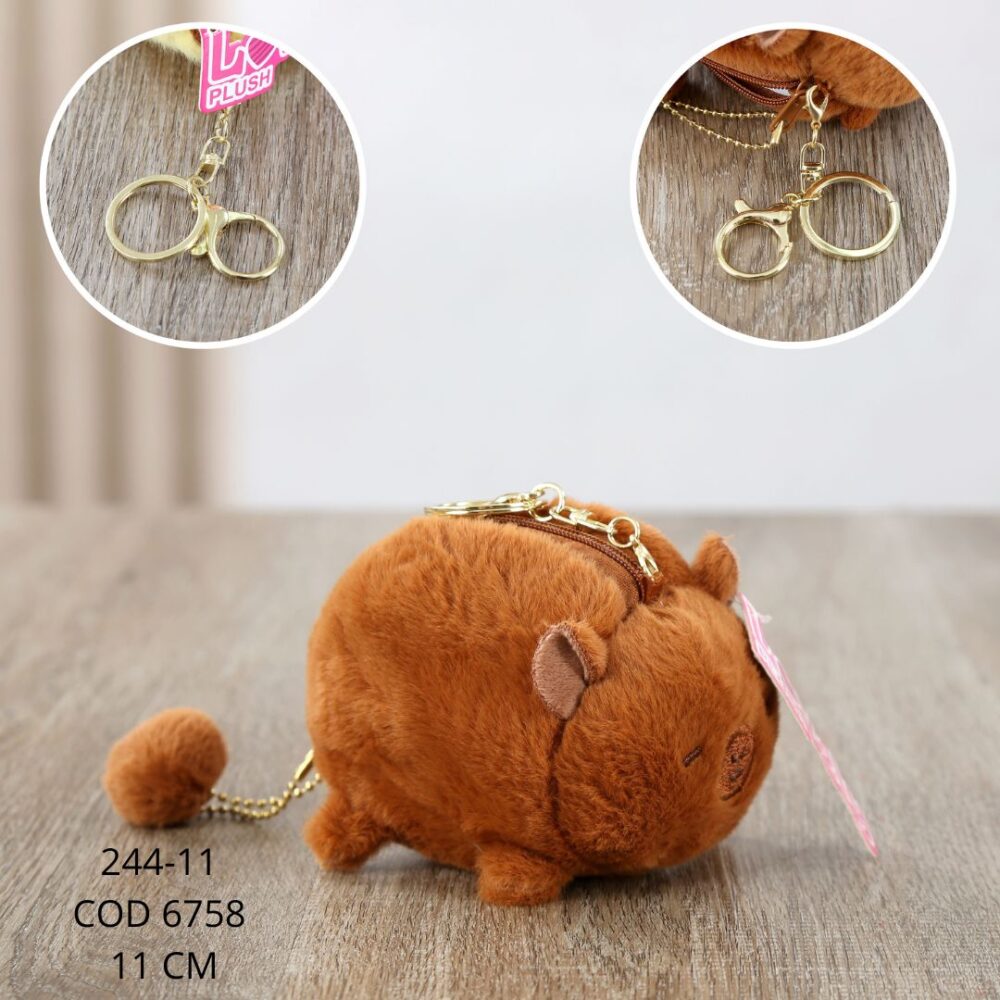 Llavero capibara 11cm - 244-11