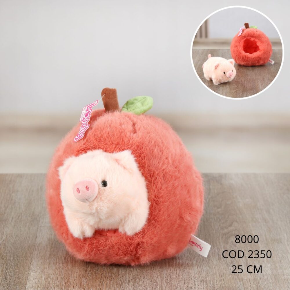 Cerdo manzana 25cm - 8000