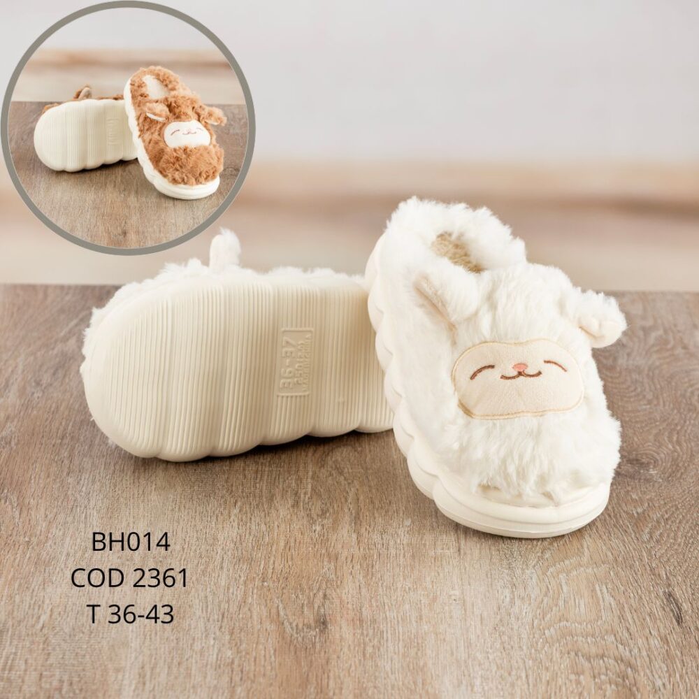 Pantufla cordero - T-36/43 -  BH014