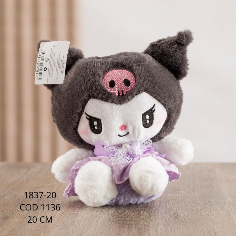 Kuromi Vestido 20cm - 1837-20