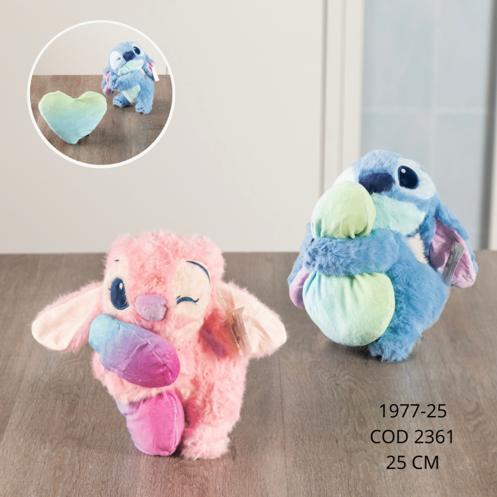 Stitch Corazón 25cm - 1977-25