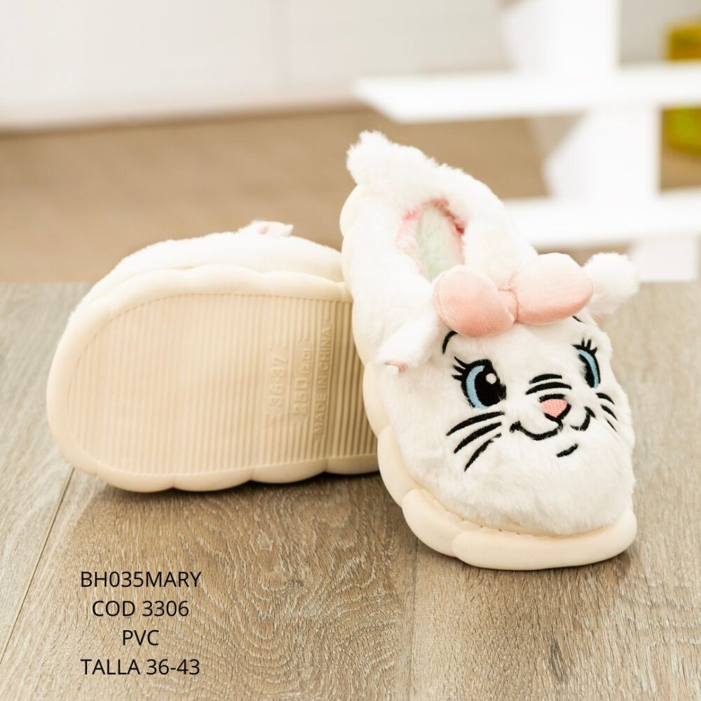 Pantufla gata marie T/36-43 - BH035MARY