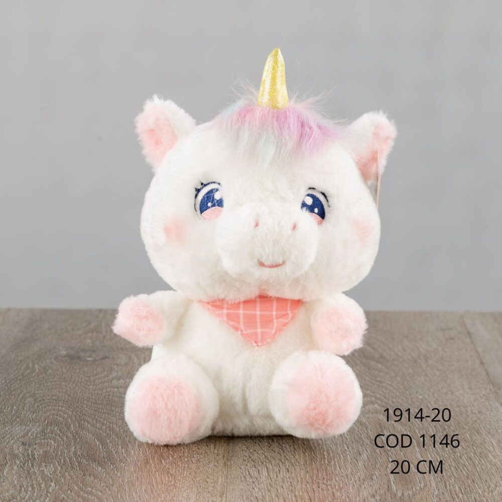 Unicornio Pañoleta 20cm - 1912-20