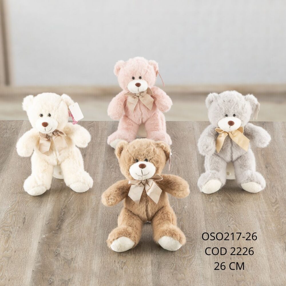 Oso afelpado 26cm - OSO217-26