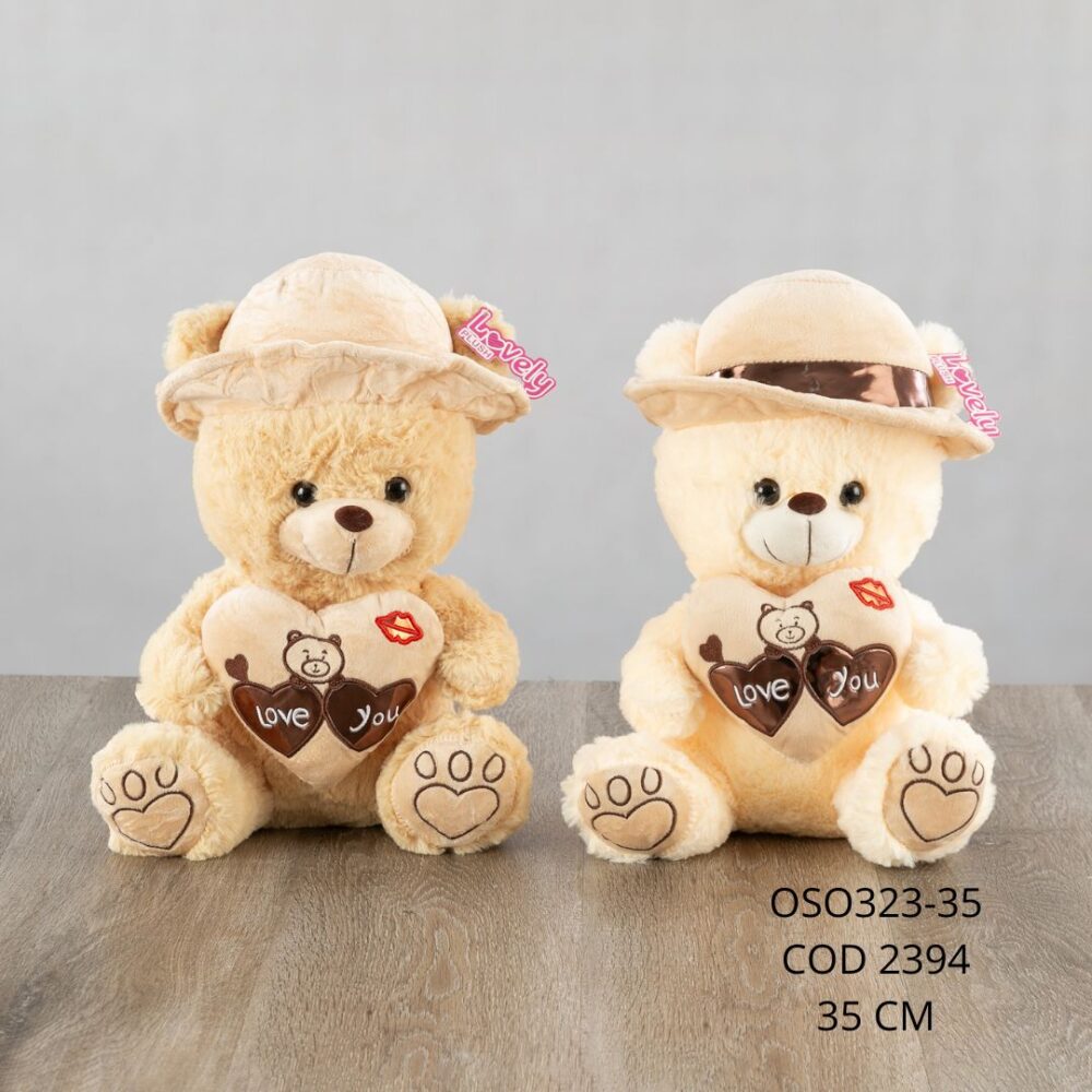 Oso Sombrero 35cm - OSO323-35