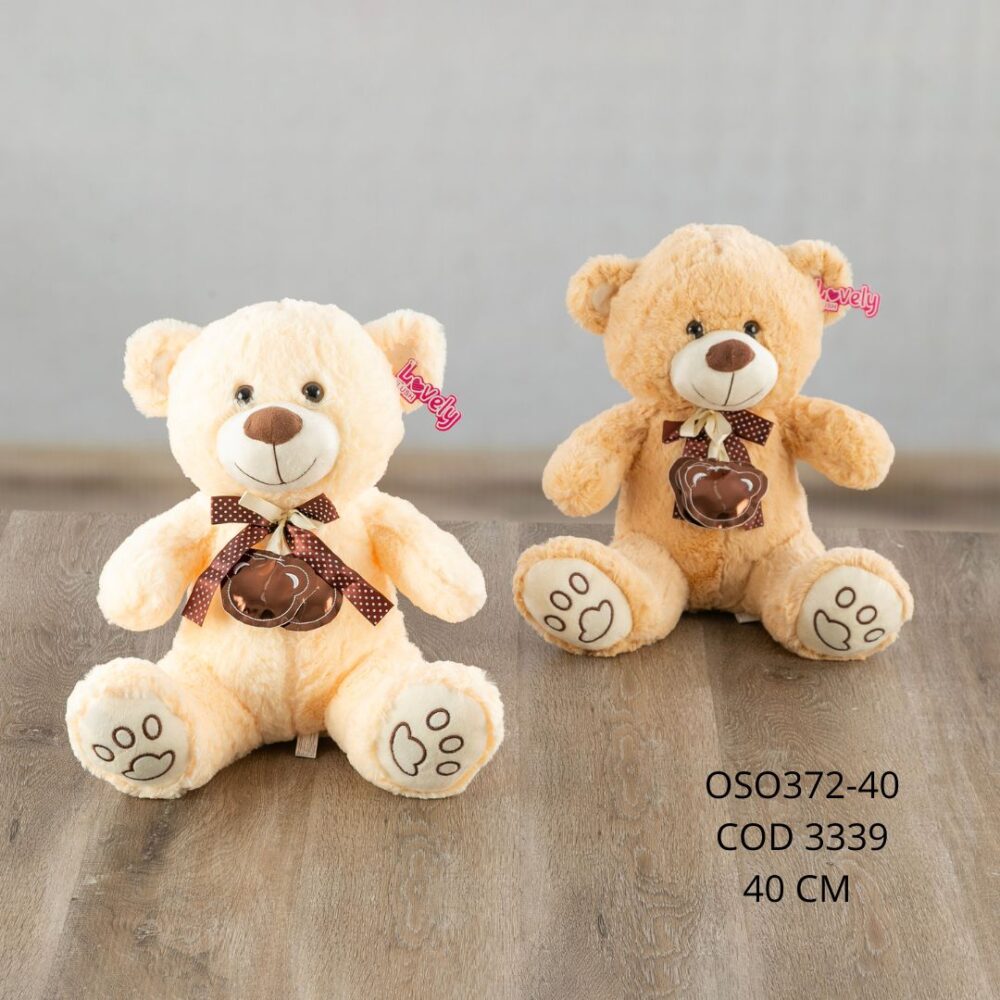 Oso moño 40cm - OSO372-40