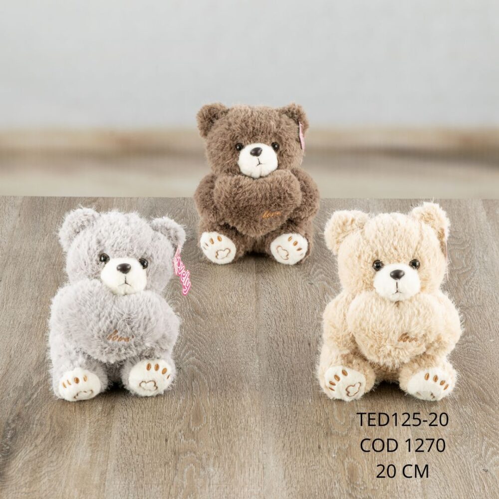 Oso Corazón 20cm - TED125-20