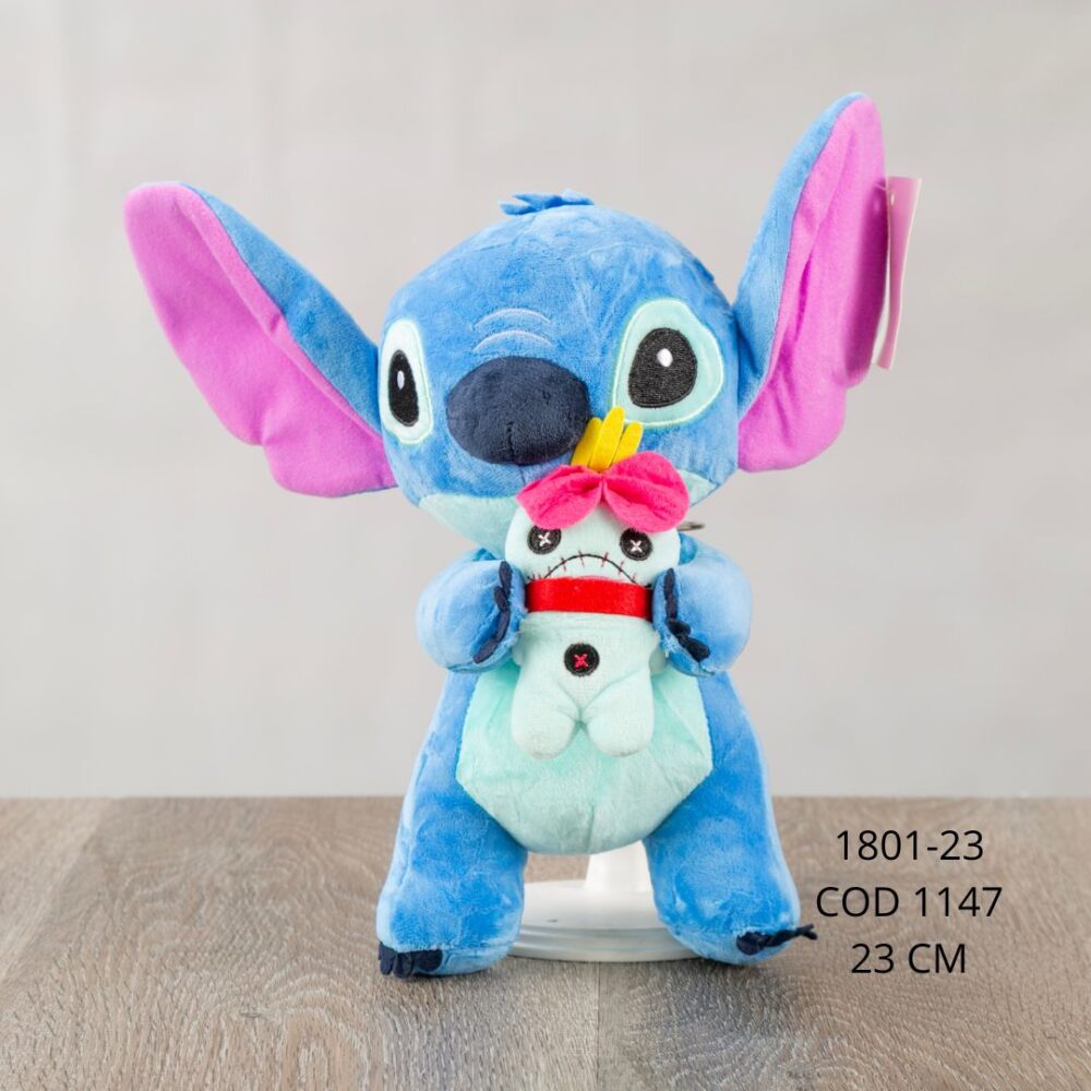 Stitch con trapos 23cm - 1801-23