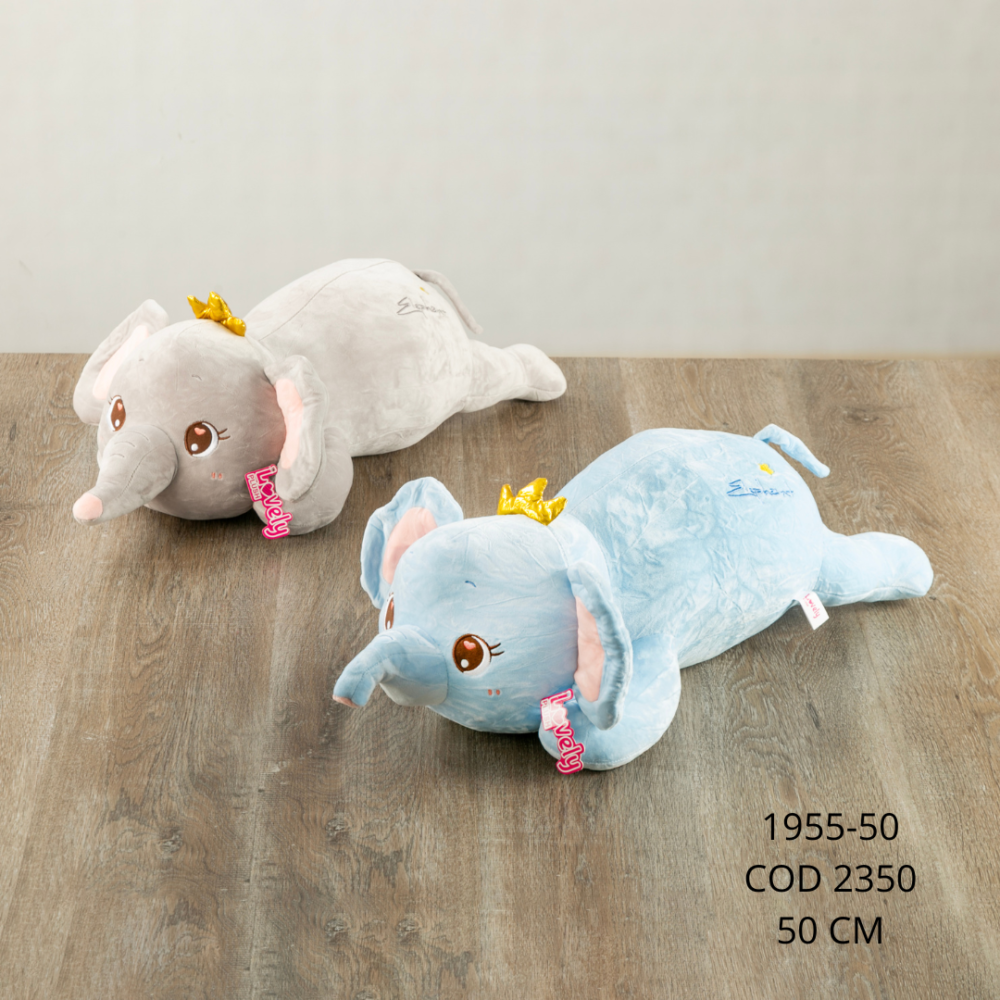 Elefante Almohada 50cm - 1955-50