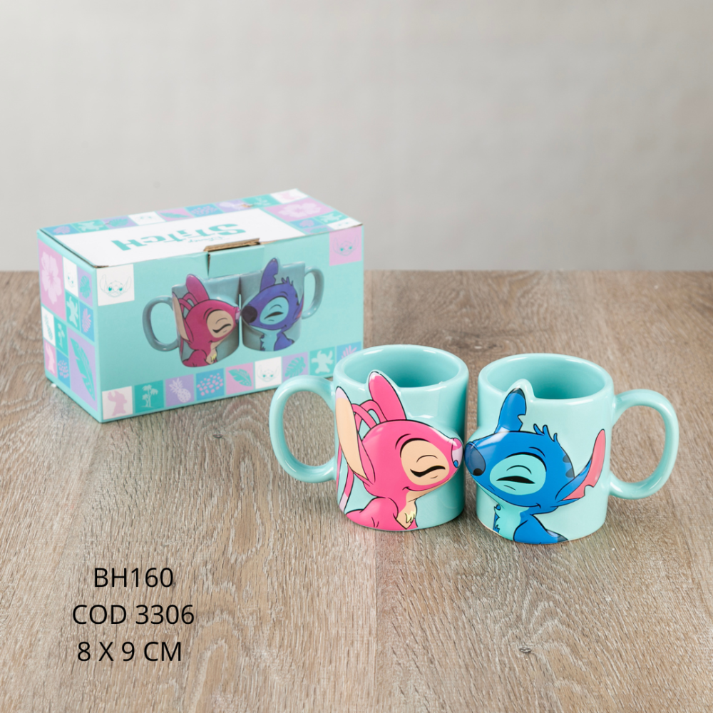 Pocillo Angel y Stitch - BH160