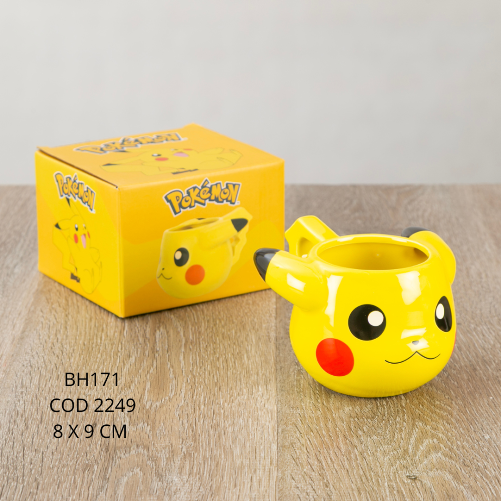 Pocillo Pikachu, pokemon - 8*9cm - BH171