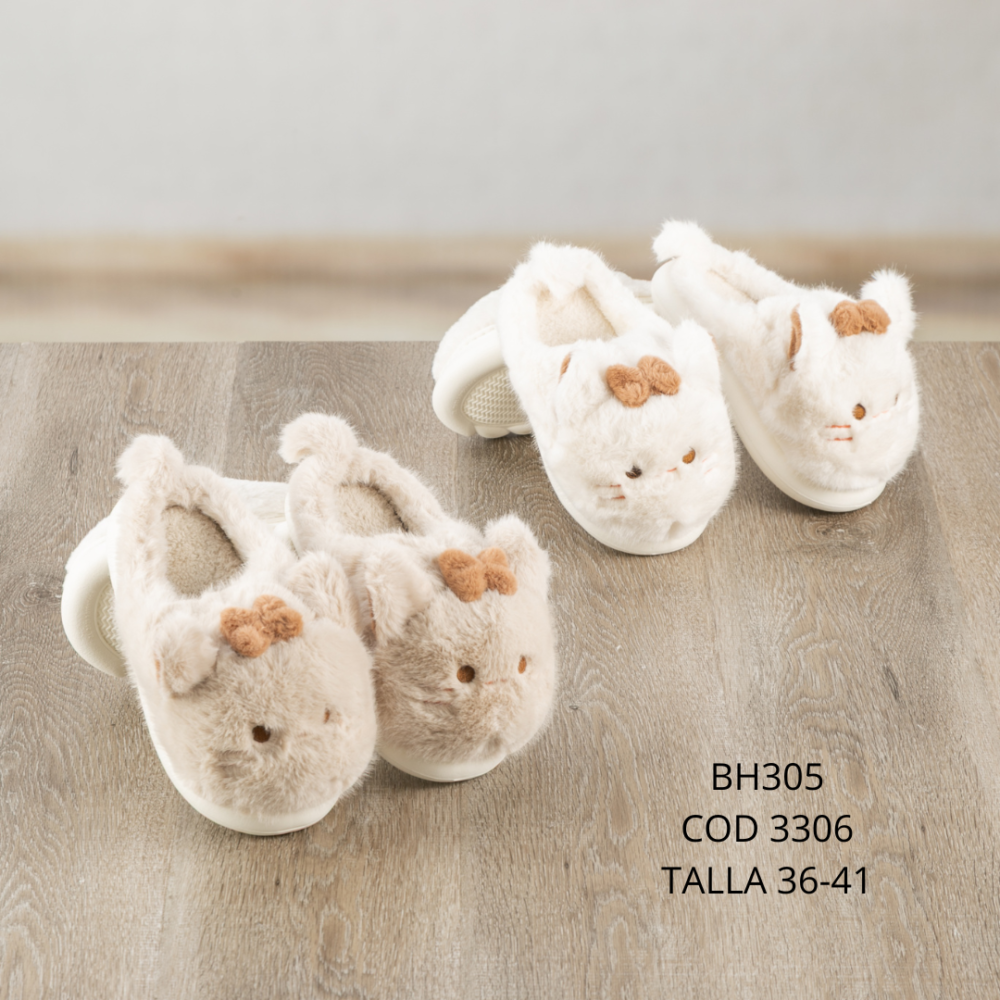Pantuflas Kitty - BH305
