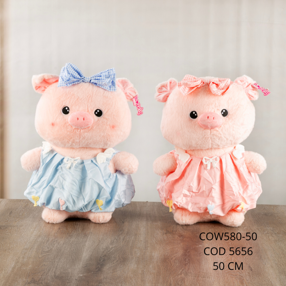 Cerdo vestido 50cm - COW580-50
