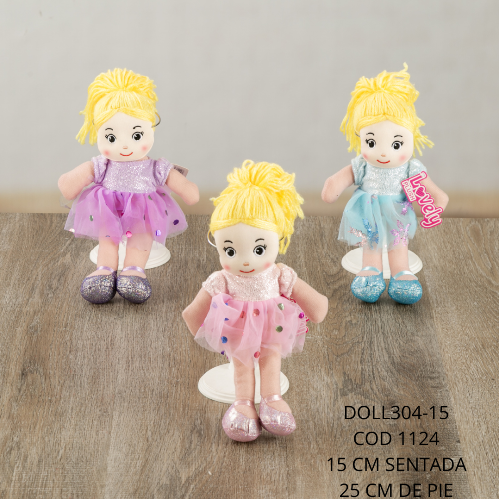 Muñeca 25cm - DOLL304-15