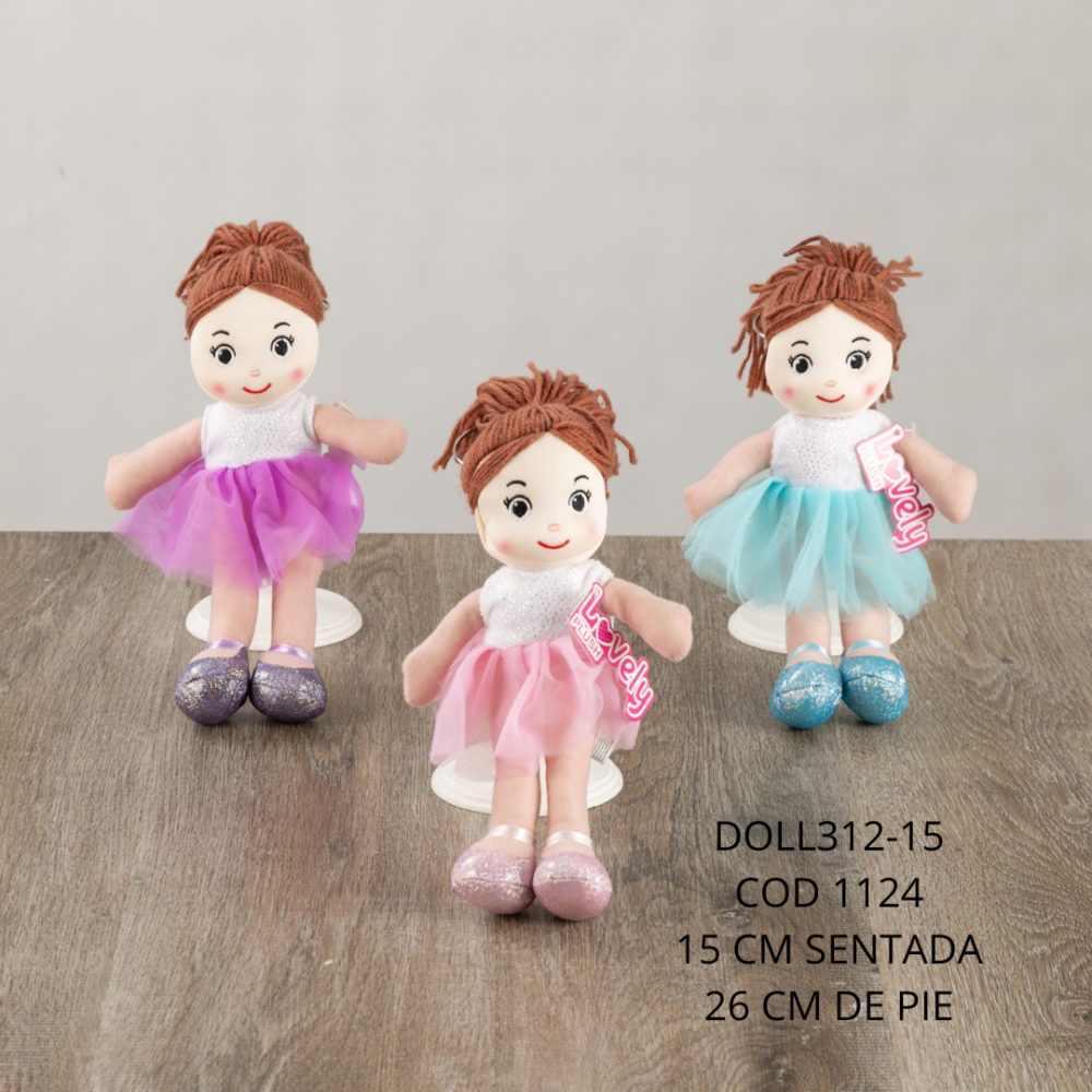 Muñeca 26cm - DOLL312-15