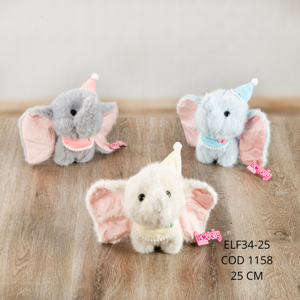 Elefante Cumpleaños 25cm - ELF34-25