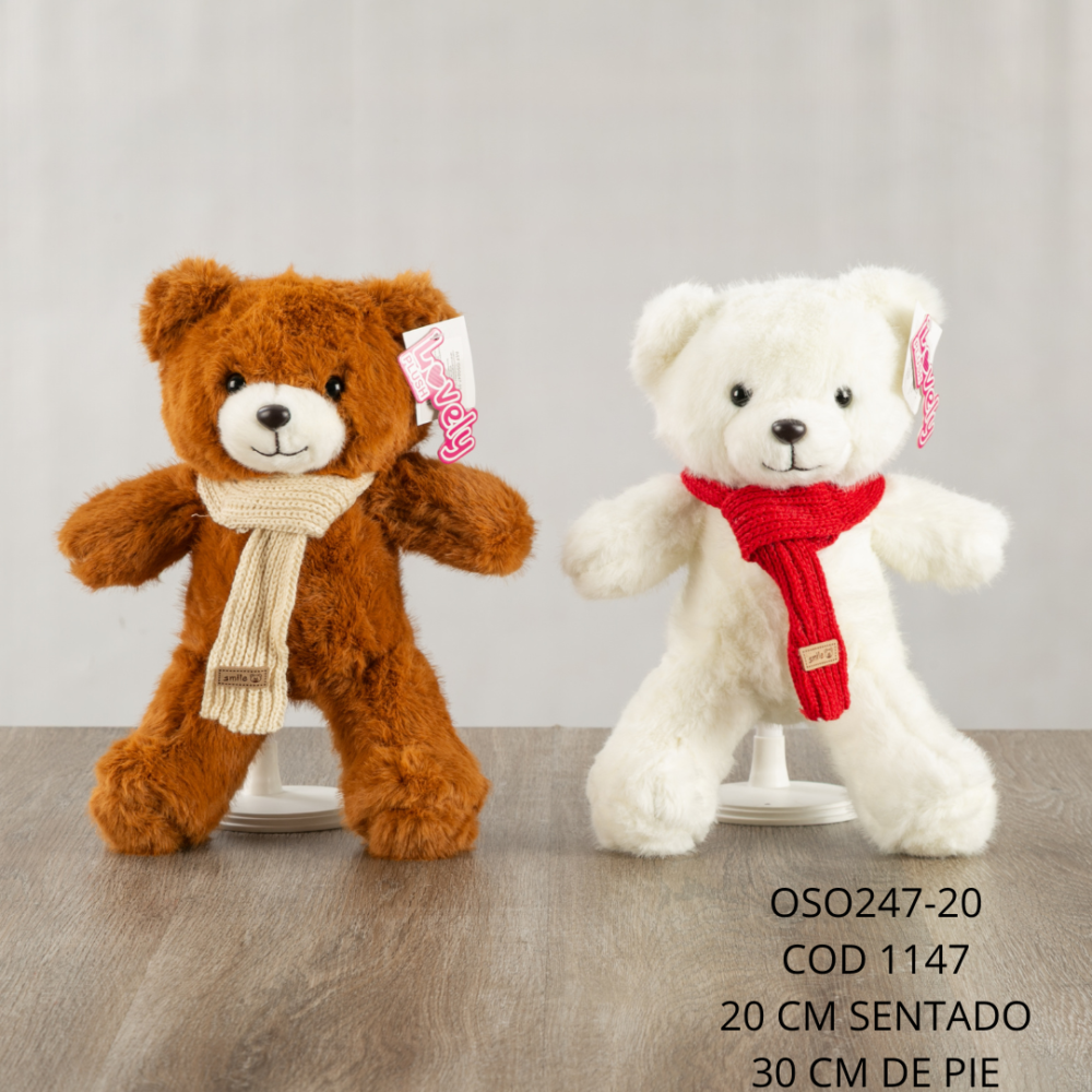 Oso Bufanda 30cm - OSO247-20