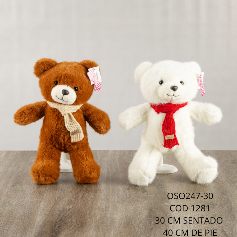 Oso Bufanda 40cm - OSO247-30