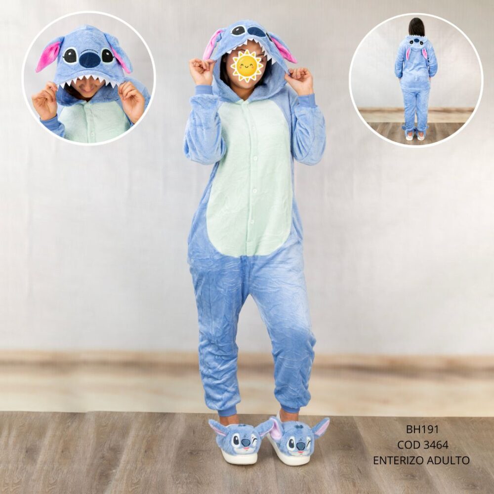 Pijama enteriza adulto - BH191