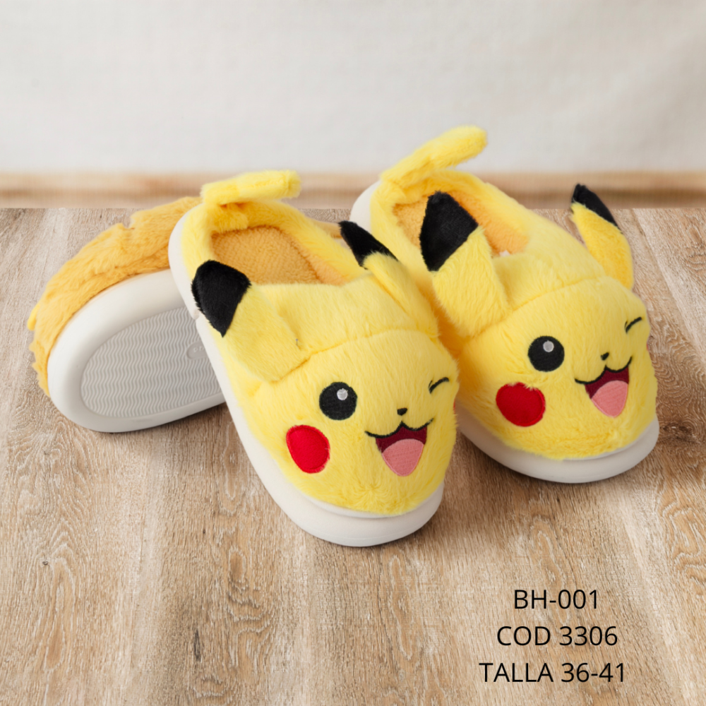Pantufla Pikachu T/36-41 - BH-001