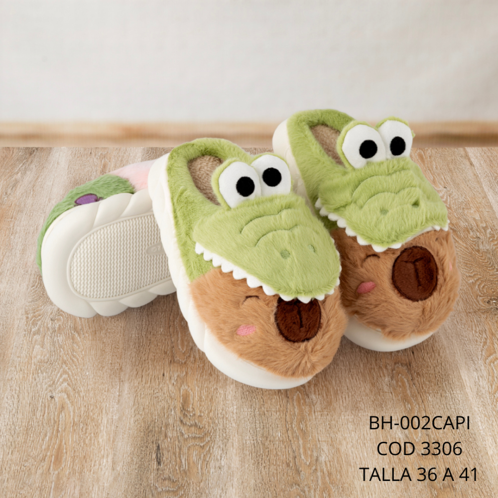 Pantufla Capicocodrilo T/36-41 - BH-002CAPI