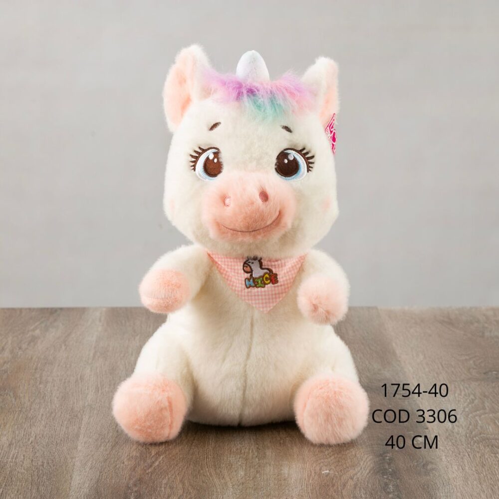 Unicornio pañoleta 40cm - 1754-40