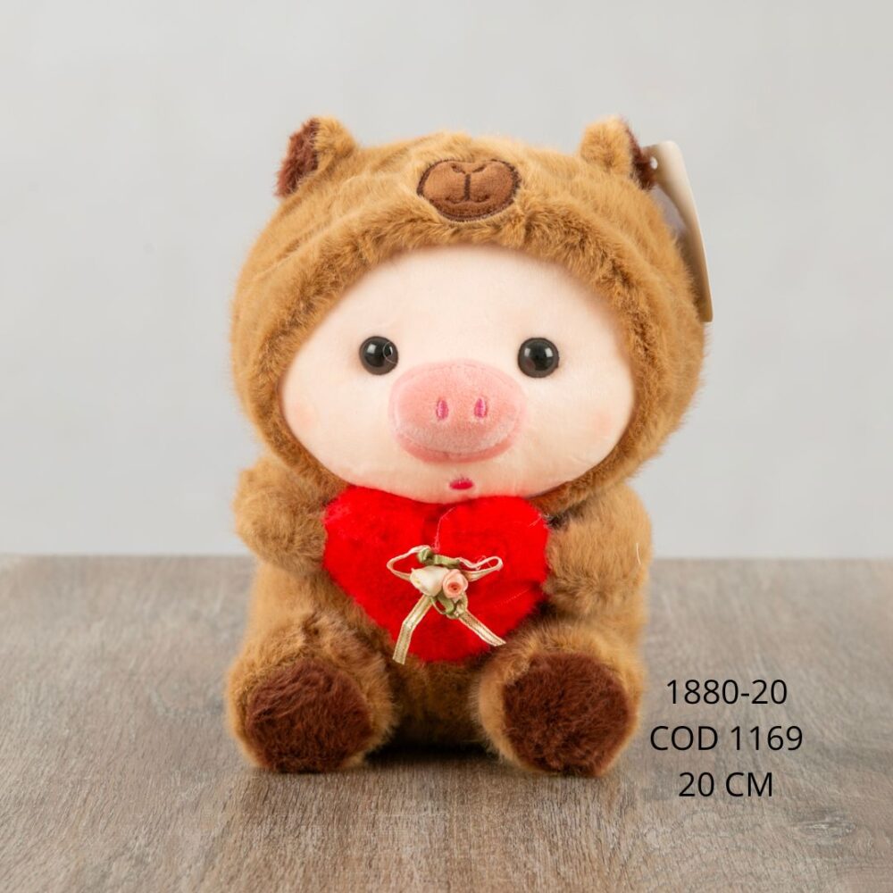 Cerdo disfraz capibara 20cm - 1880-20