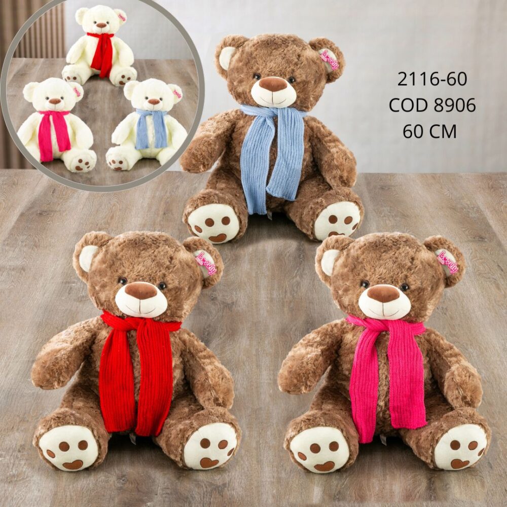Oso Bufanda 60cm - 2116-60