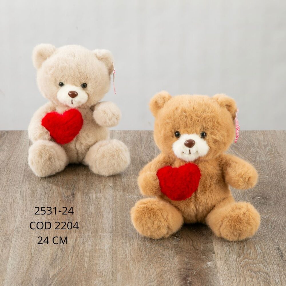 Oso Corazon 24cm - 2531-24