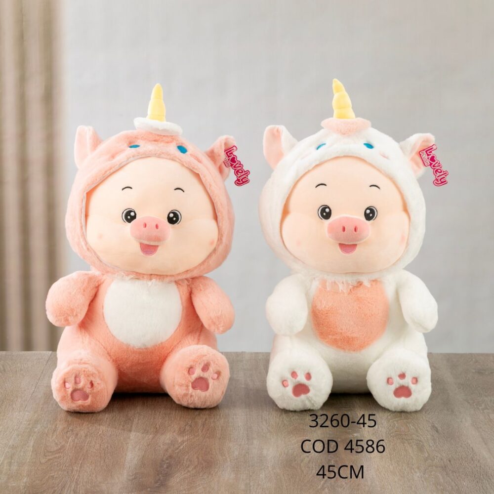 Cerdo unicornio 45cm - 3260-45