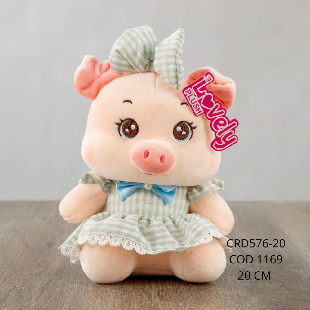 Cerdo Vestido 20cm - CRD576-20