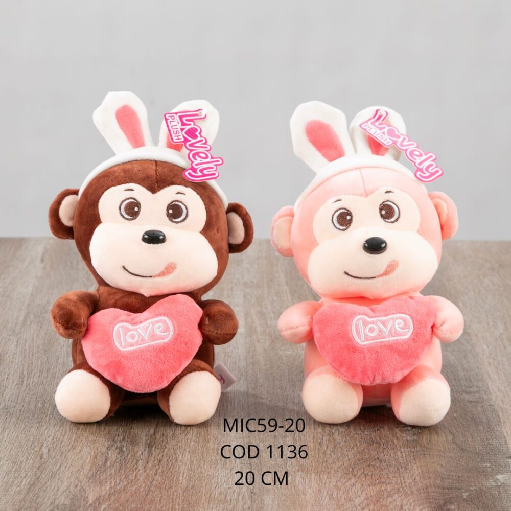 Mono corazon 20cm - MIC59-20