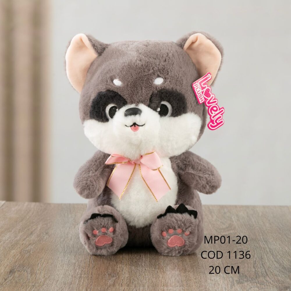 Mapache moño 20cm - MP01-20