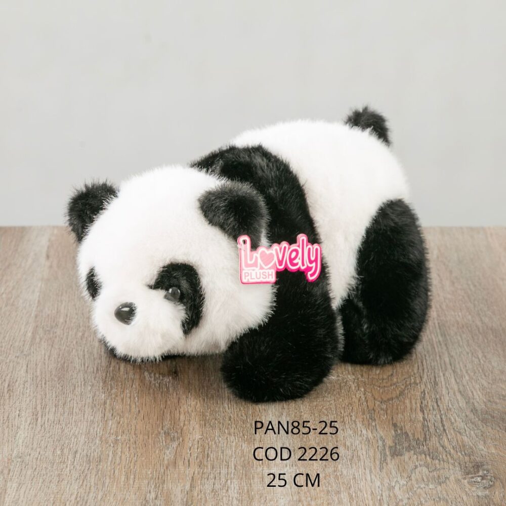 Panda peludo 25cm - PAN85-25
