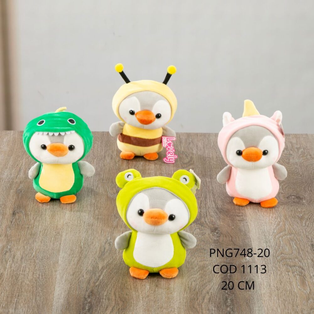 Pinguino disfrazado 20cm - PNG748-20