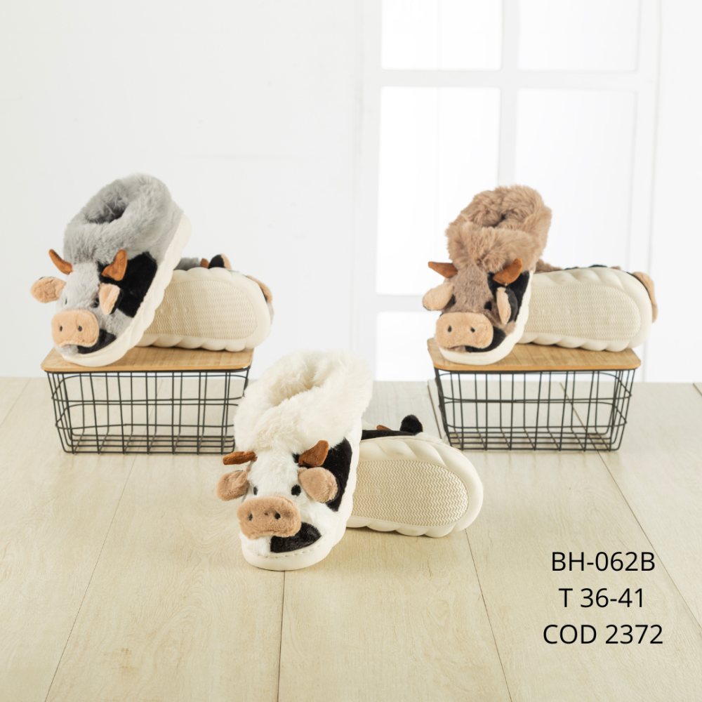 Pantufla Vaca - T/36-41 - BH-062B