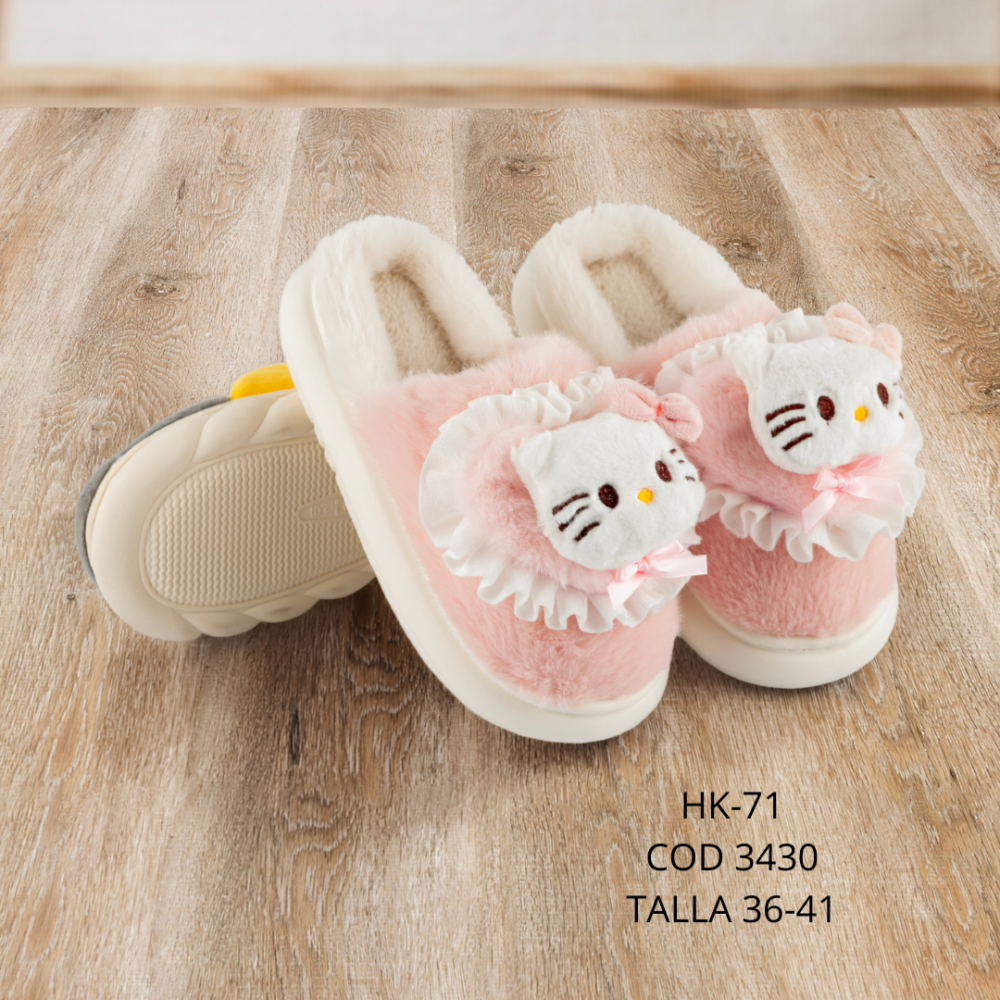 Pantufla Hello Kitty T/36-41 - HK-71
